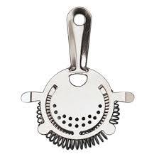STRN4P COCKTAIL STRAINER 4 PRONG  STAINLESS